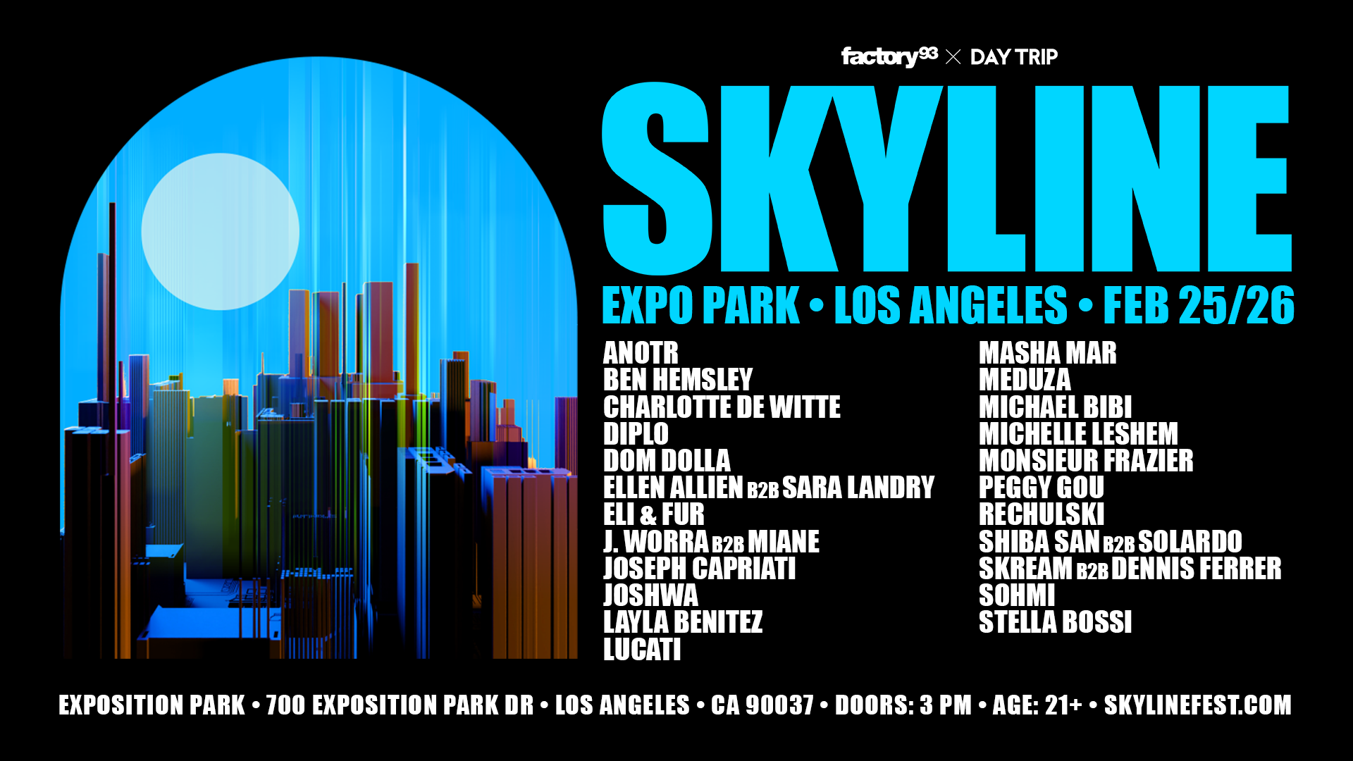 Skyline LA at Expo Park