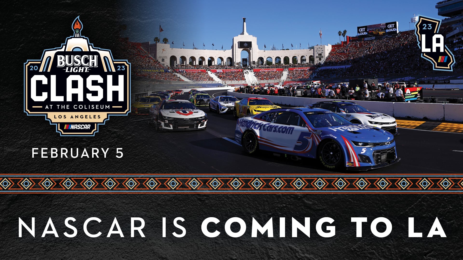 NASCAR’S CLASH AT THE COLISEUM