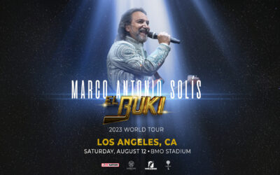 MARCO ANTONIO SOLIS ANNOUNCES “MARCO ANTONIO SOLIS – EL BUKI WORLD TOUR 2023”