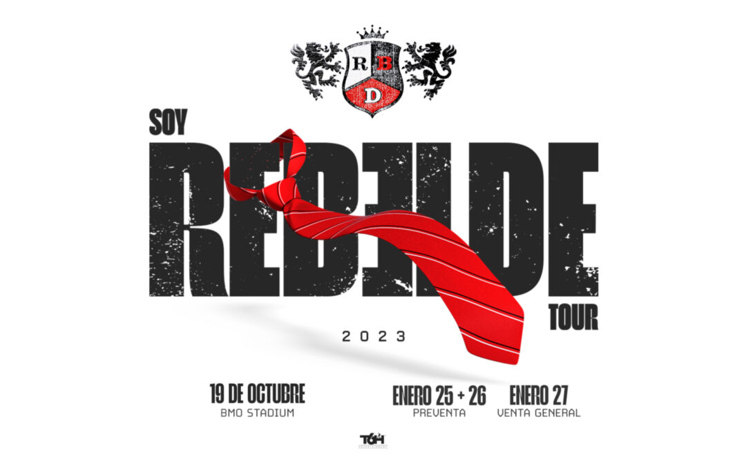 RBD LAUNCH INTERNATIONAL SOY REBELDE TOUR 2023