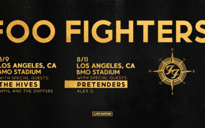 FOO FIGHTERS EVERYTHING OR NOTHING AT ALL TOUR U.S. STADIUM DATES 2024 FOO FIGHTERS