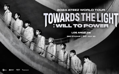 GLOBAL SENSATION ATEEZ ANNOUNCES 2024 ATEEZ WORLD TOUR [TOWARDS THE LIGHT : WILL TO POWER] IN NORTH AMERICA
