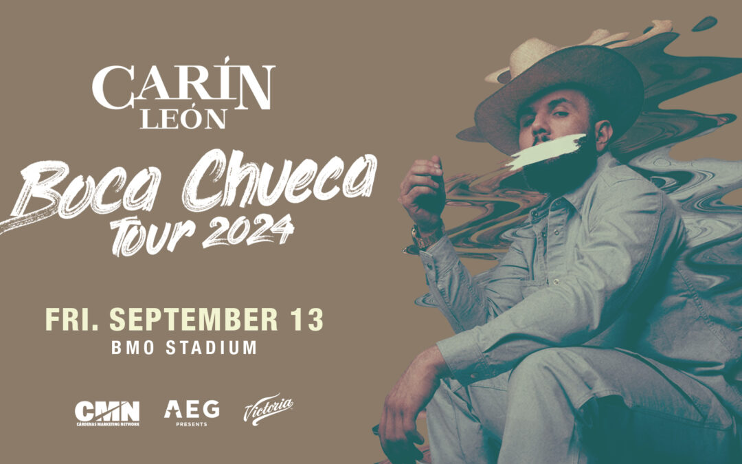 CARIN LEÓN ANUNCIA "BOCA CHUECA TOUR 2024"