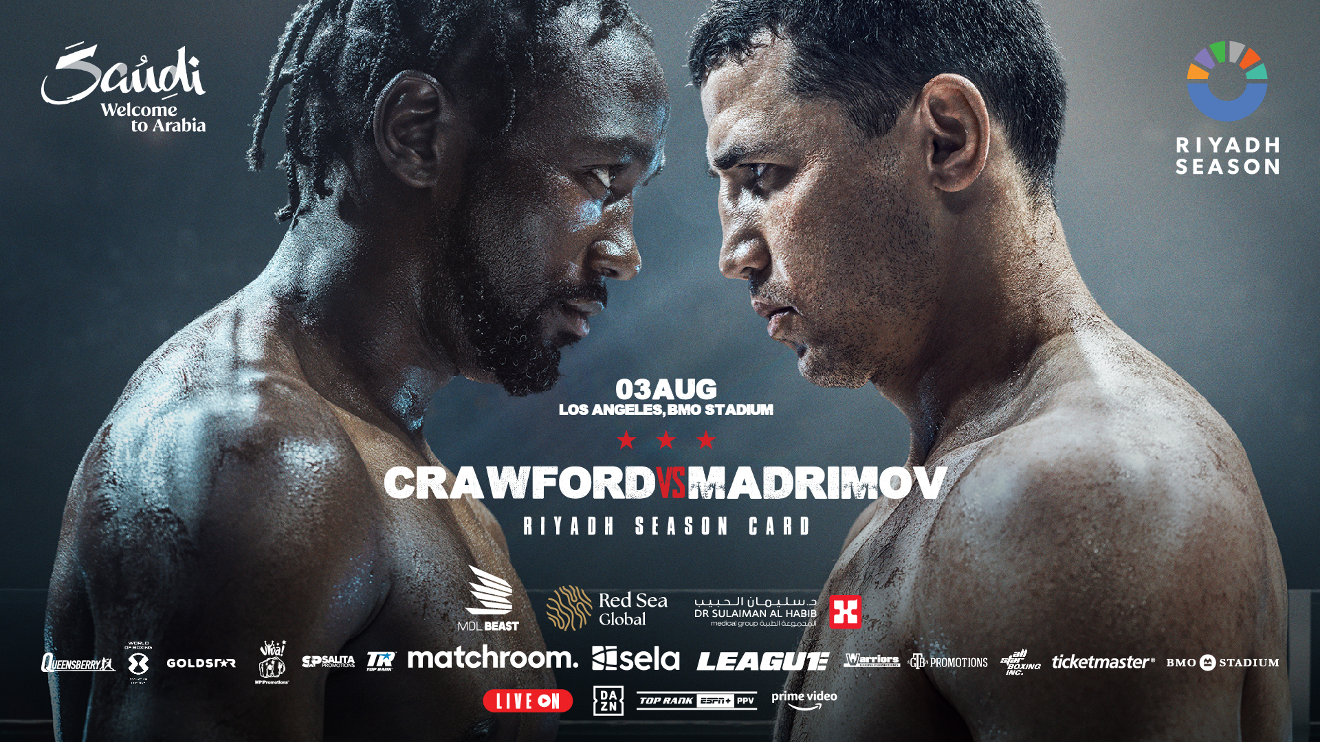 RIYADH SEASON CARD: CRAWFORD VS MADRIMOV